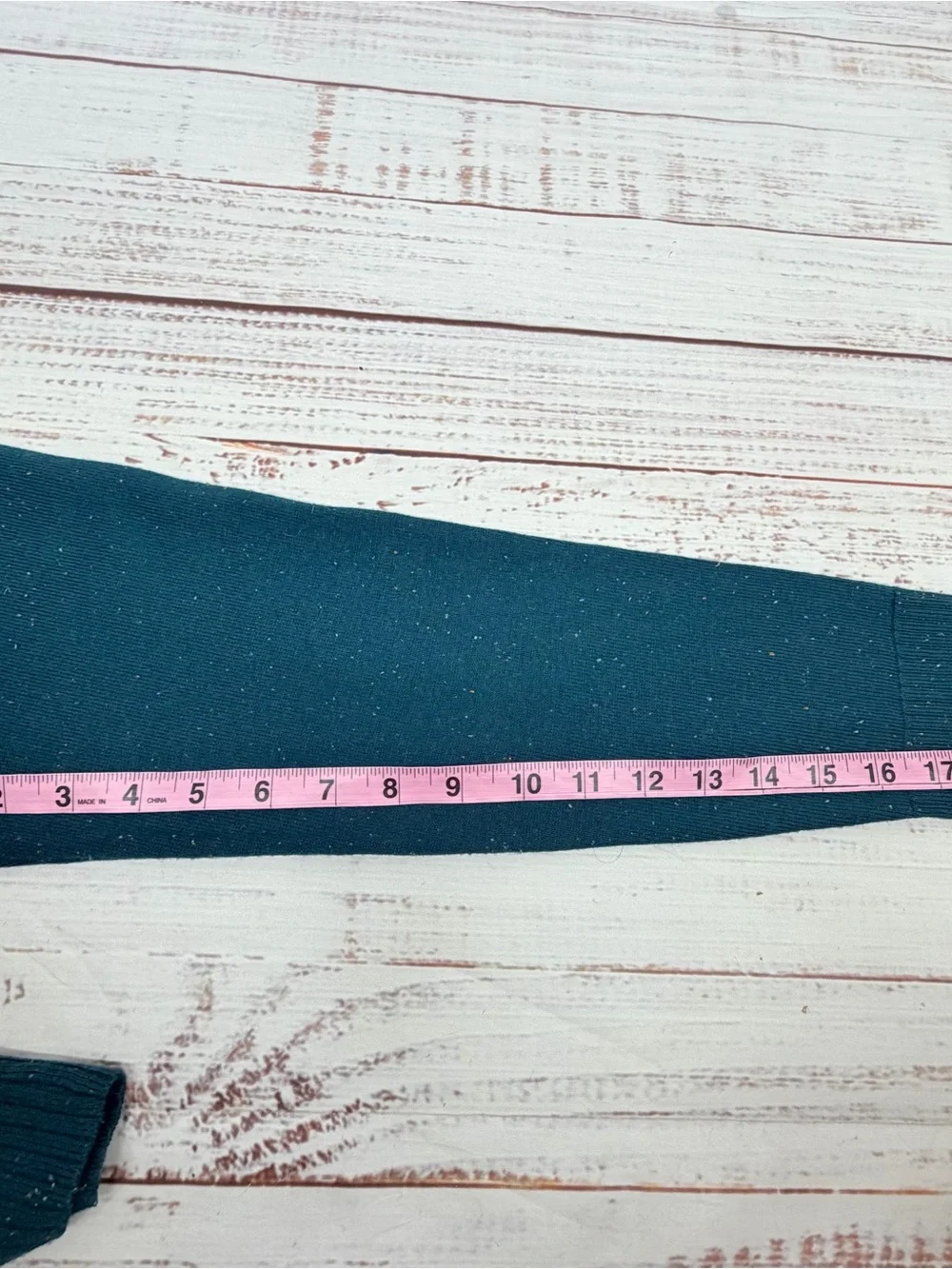 Smartwool Men’s Size Medium Sparwood Speckled Teal Merino Blend Crew Sweater